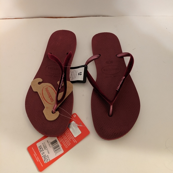 havaianas slim velvet blue